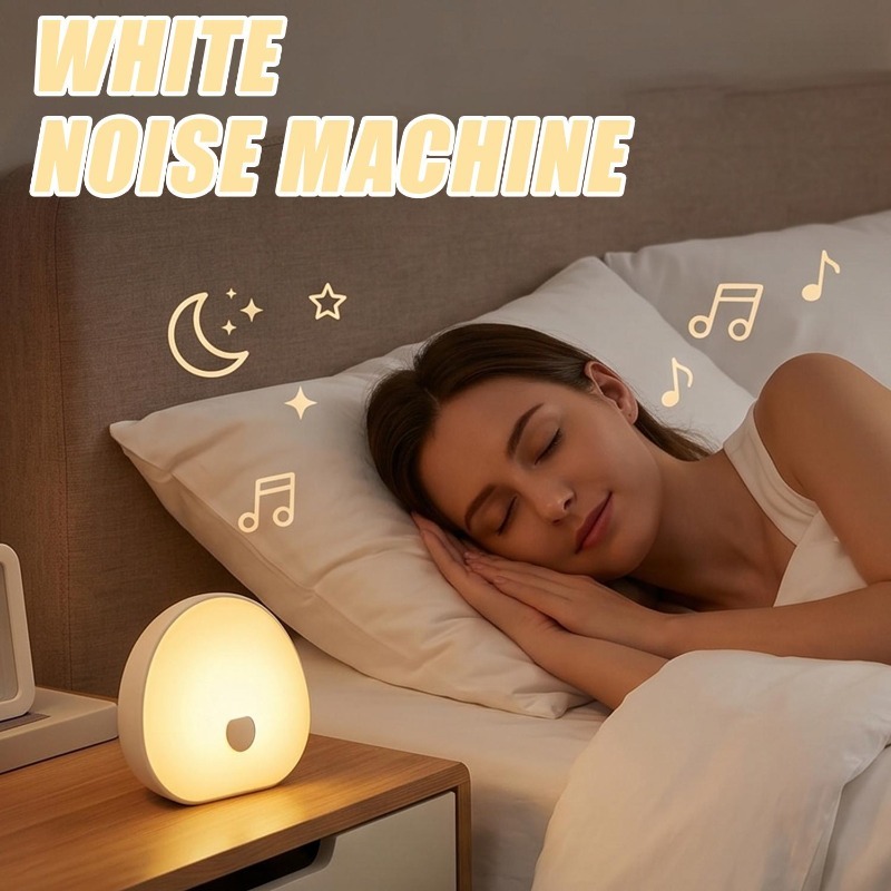 Baby Sound Machine White - Mesin Suara Putih RGB untuk Tidur