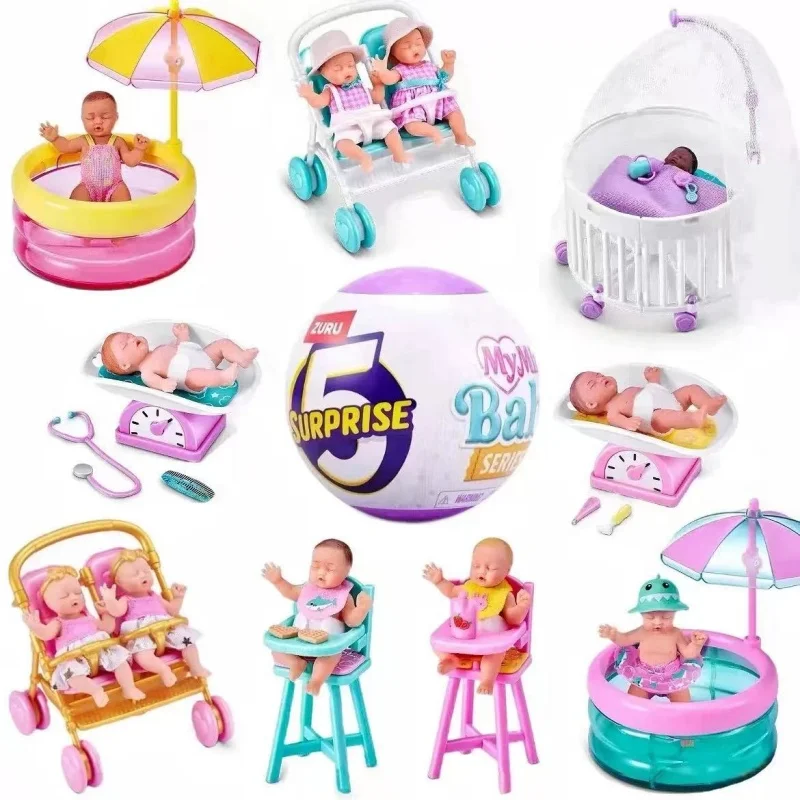Baby Nursery Dolls - Boneka Bayi Bola Kejutan Lima Kali