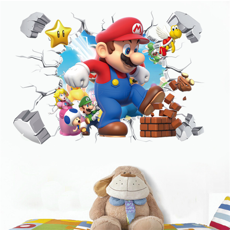 Baby Nursery Package - Stiker Dinding Karakter Anime Kartun 3D