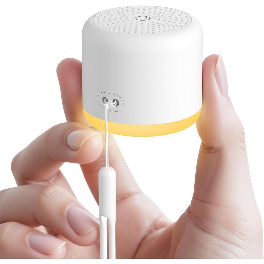 Baby Sound Machine White - Mesin Suara Putih dengan Lampu Malam,