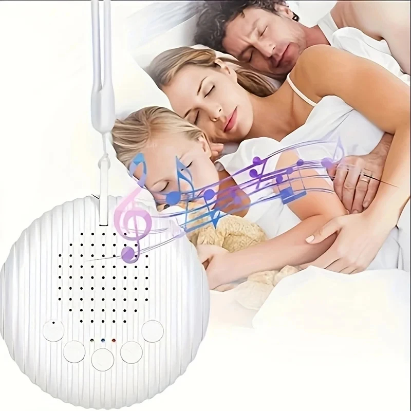 Baby Sound Machine White - Mesin Suara White Noise Baru Portabel