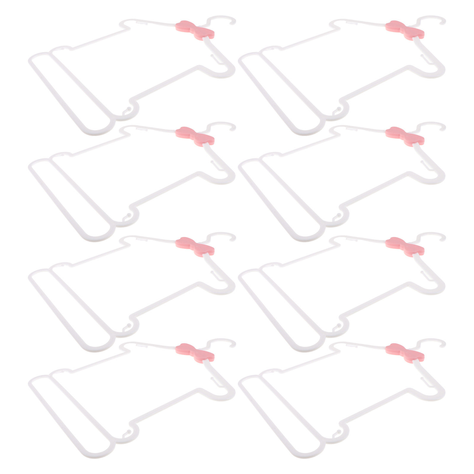 Baby Nursery Hooks - 8 Buah Gantungan Baju Bayi Plastik
