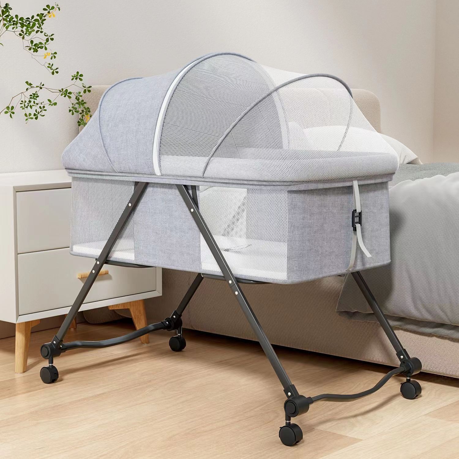 Bassinet Bedside Sleeper - Tempat Tidur Bayi Bassinet, Tempat Tidur