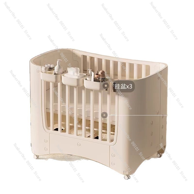 Bassinet Bedside Sleeper - Tempat Tidur Bayi Multifungsi, Tinggi Dapat