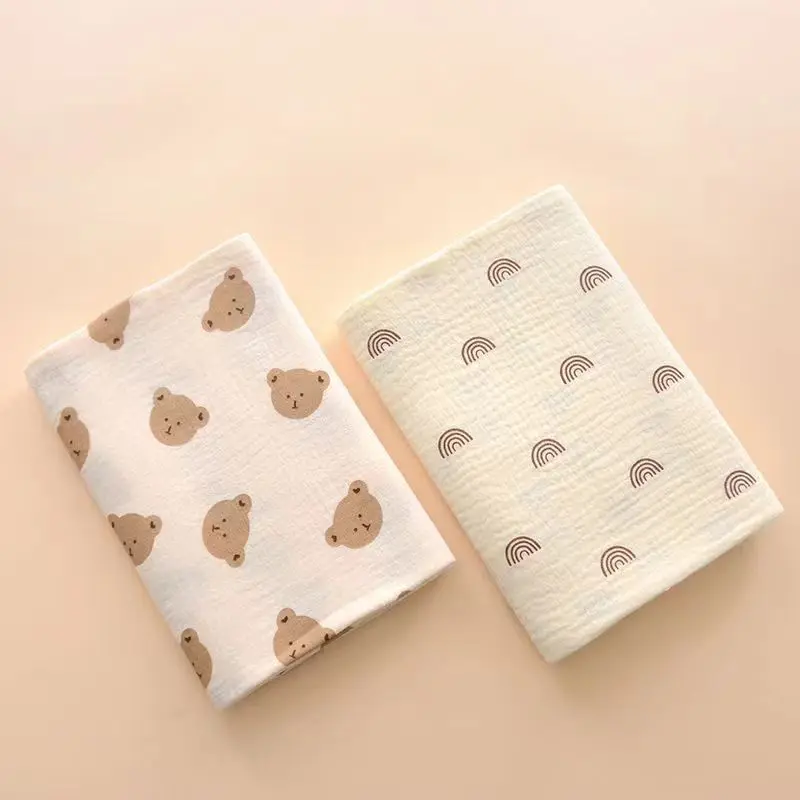 Swaddle Blanket Muslin - 2 buah selimut Muslin katun bayi