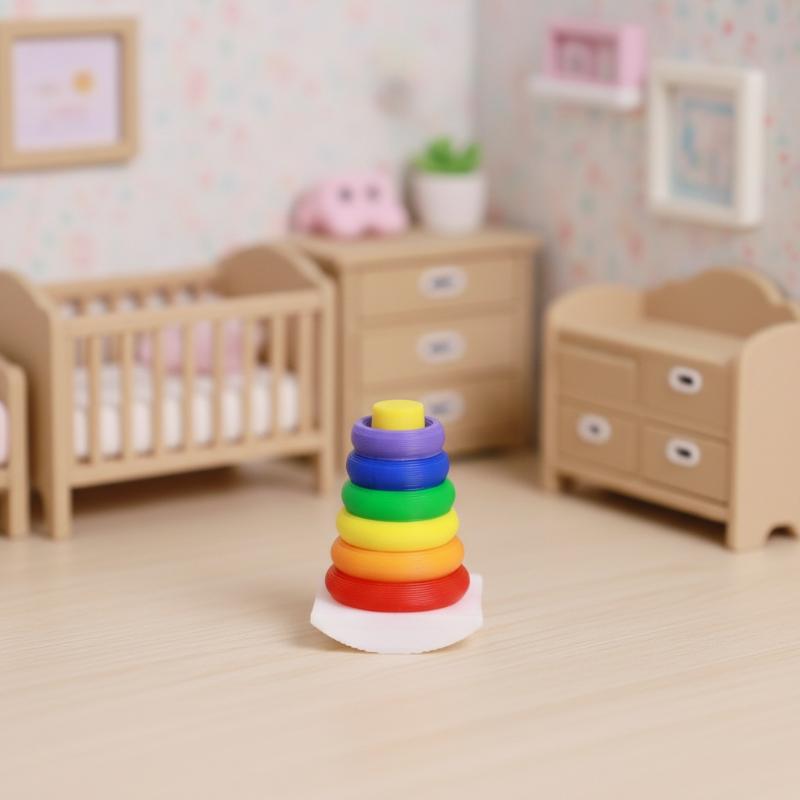 2 Set Mainan Susun Pelangi Rum - Baby Nursery Dolls ulasan dan harga