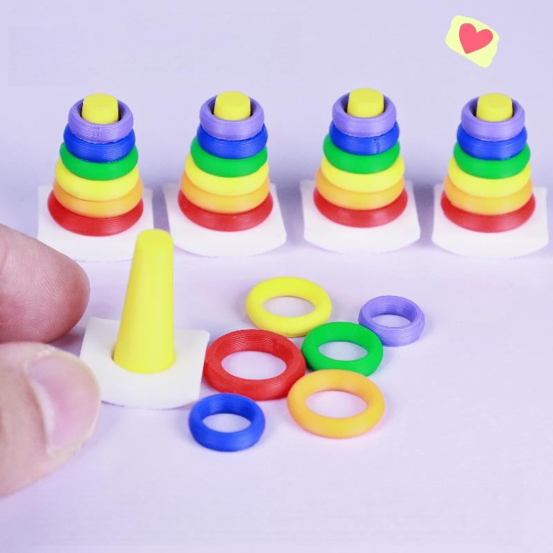 B*2 Set Mainan Susun Pelangi u - Baby Nursery Dolls ulasan dan harga