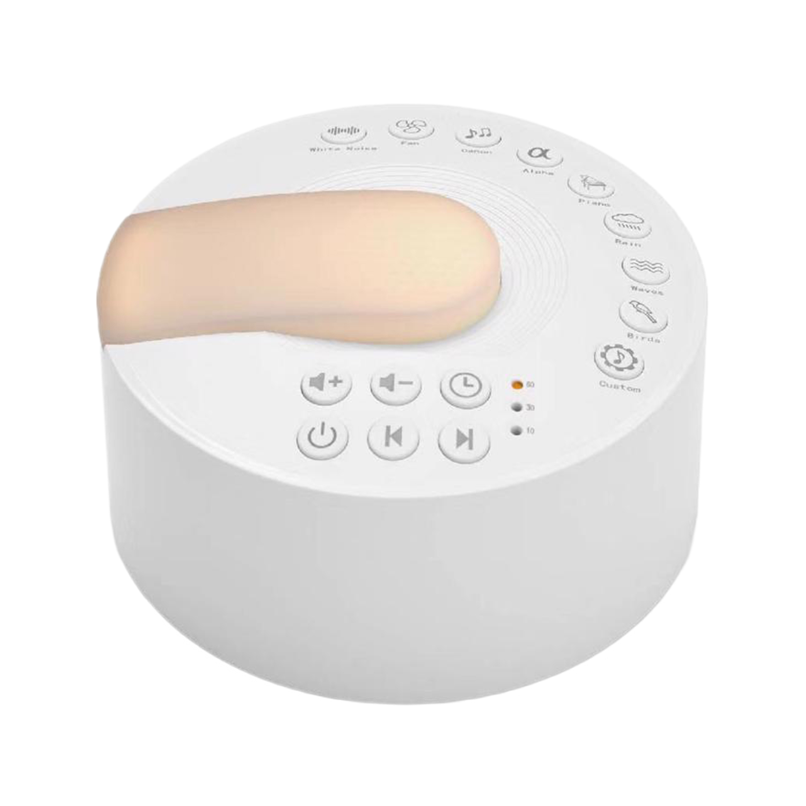 Mesin White Noise Isi Ulang Un - Baby Sound Machine White ulasan dan harga