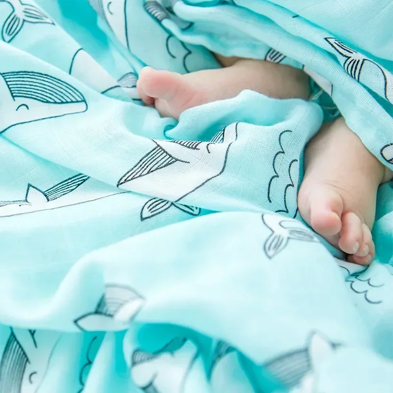 Muslin pohon kain kasa bayi ba - Swaddle Blanket Muslin ulasan dan harga