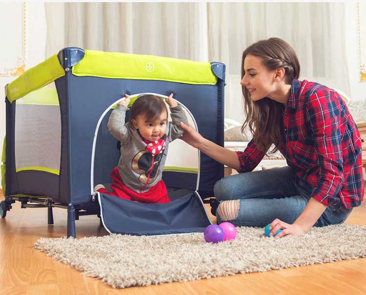 Tempat Tidur Bayi Lipat di Sam - Bassinet Bedside Sleeper ulasan dan harga