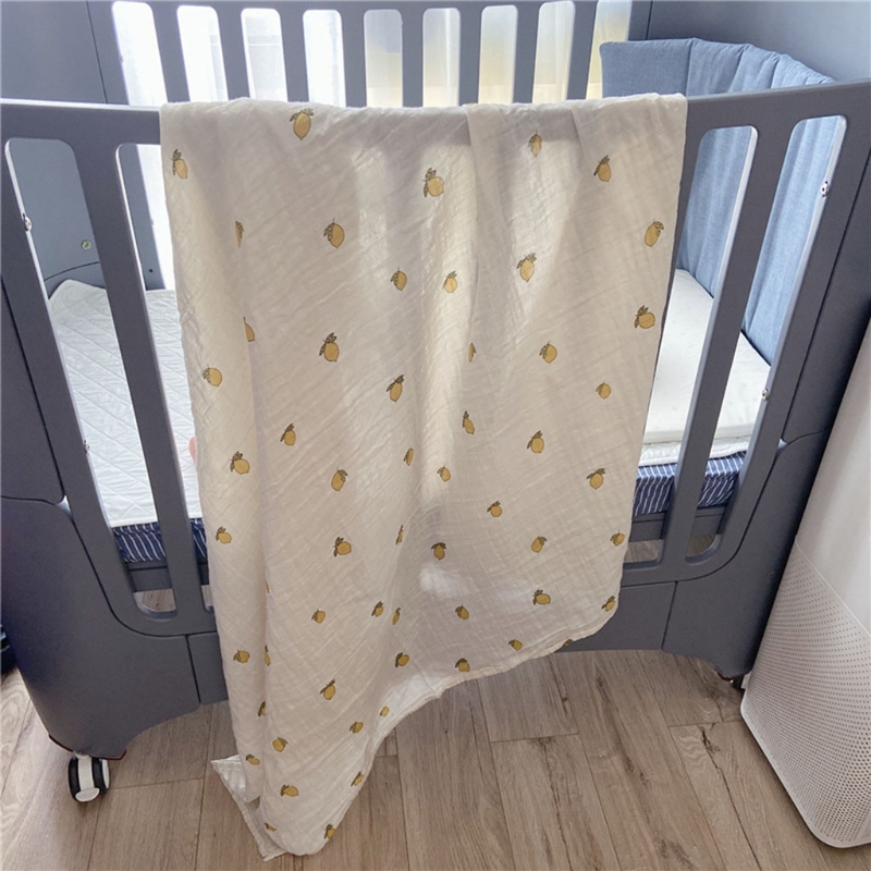 Selimut Muslin Katun Bungkus B - Swaddle Blanket Muslin ulasan dan harga