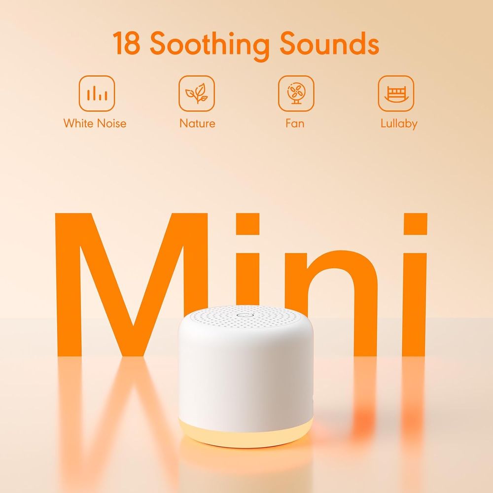 Mesin Suara Putih dengan Lampu - Baby Sound Machine White ulasan dan harga