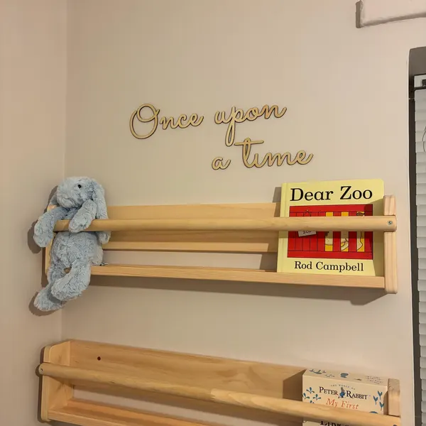 Papan Tanda Dinding Once Upon  - Baby Nursery Package ulasan dan harga