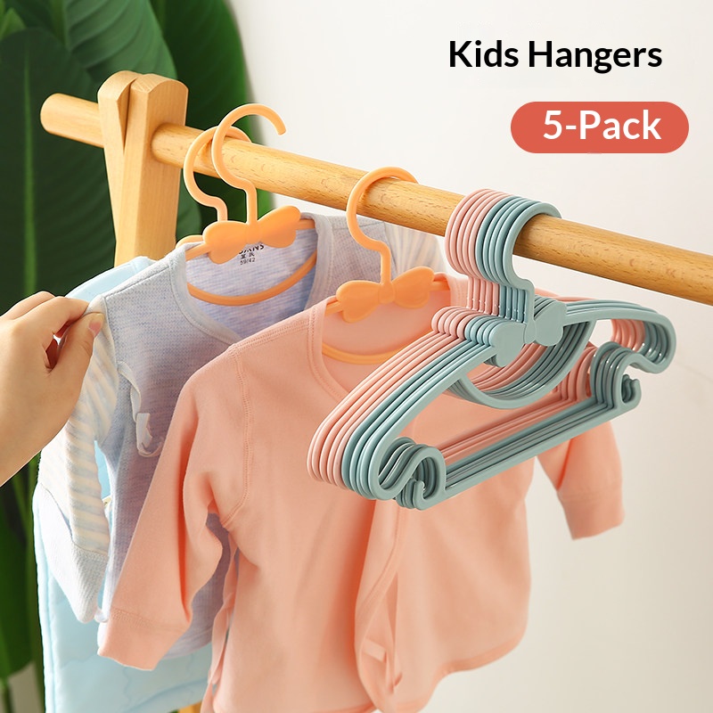 Gantungan Baju Bayi Plastik PP - Baby Nursery Hooks ulasan dan harga