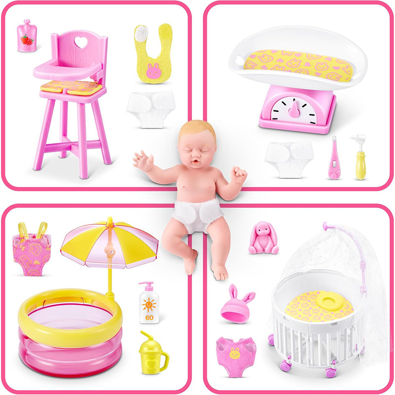 Zuru 5 Surprise My Mini Baby S - Baby Nursery Dolls ulasan dan harga