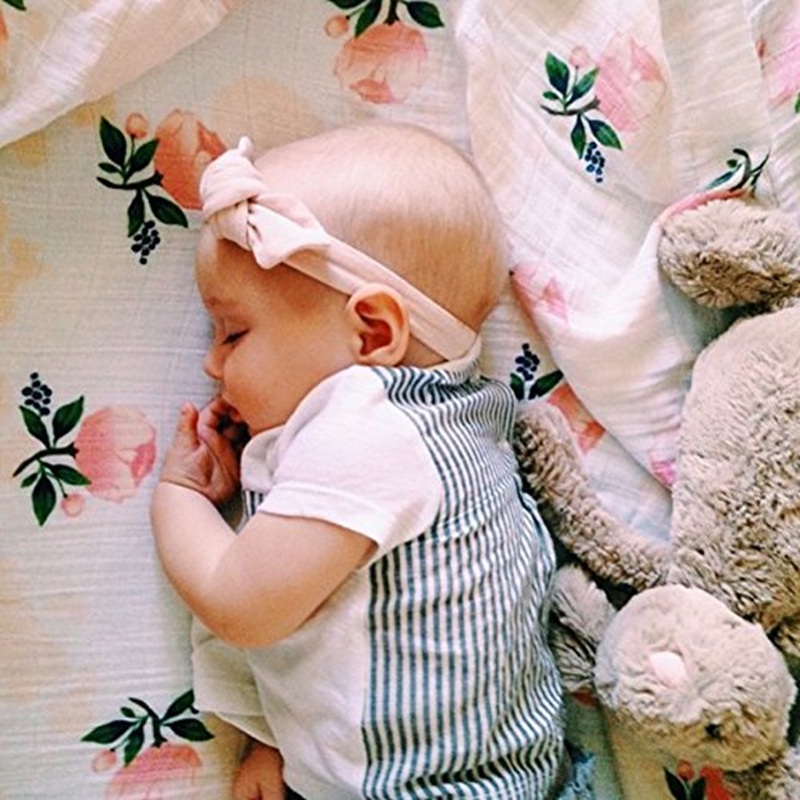 Selimut Bayi Swaddle Rose 120x - Swaddle Blanket Muslin ulasan dan harga