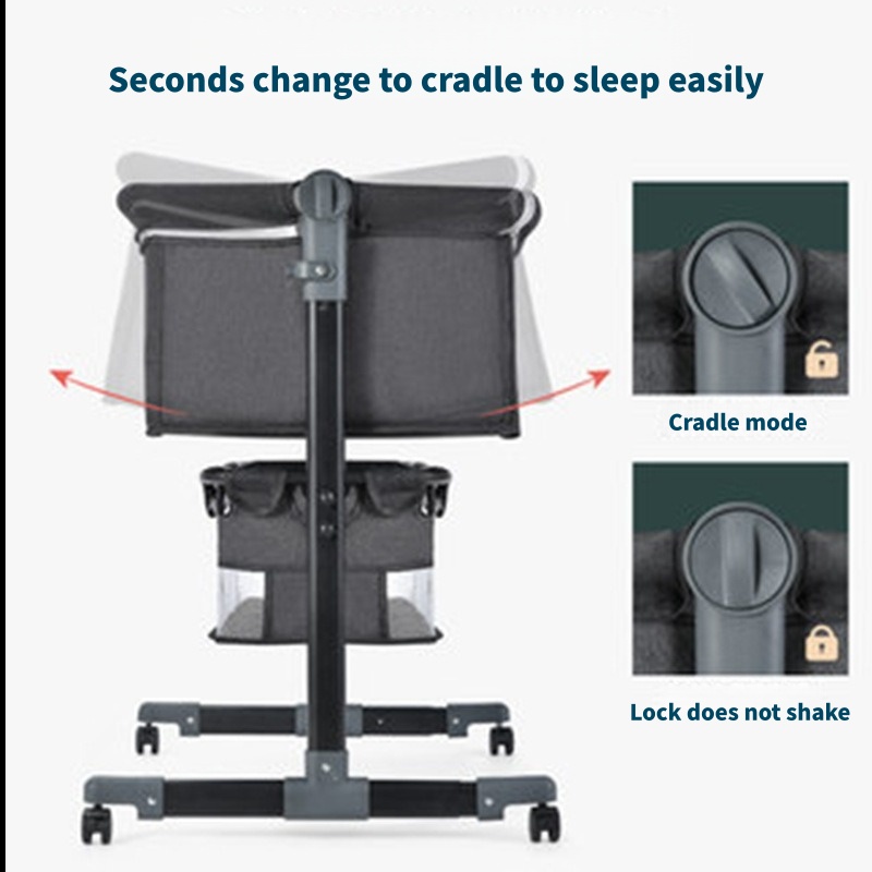 Tempat Tidur Bayi Portabel, Ke - Bassinet Bedside Sleeper ulasan dan harga