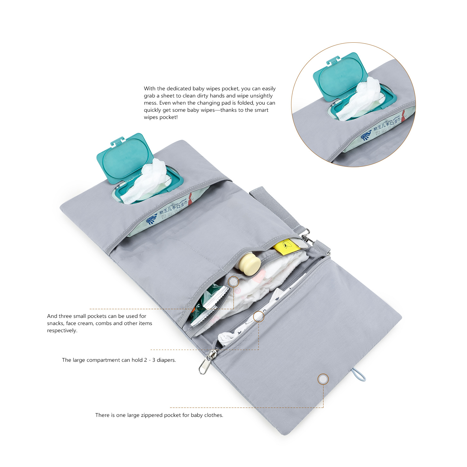Tas Penyimpanan Popok Baru Por - Baby Nursery Storage ulasan dan harga