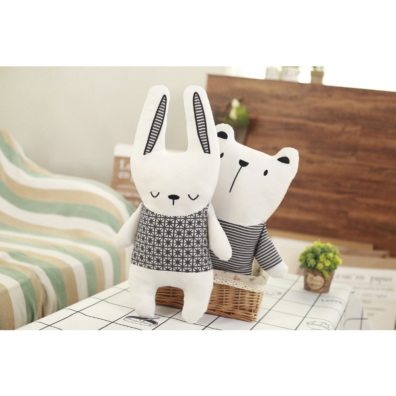 Boneka Isi Kapas Kelinci Berua - Baby Nursery Dolls ulasan dan harga