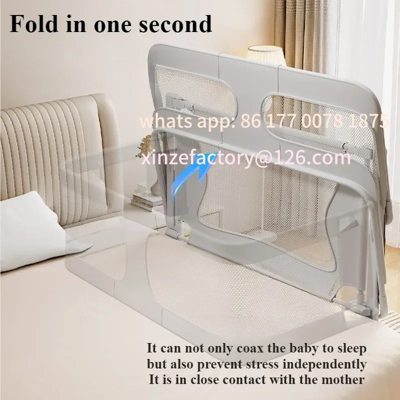 Tempat Tidur Bayi Lipat yang D - Bassinet Bedside Sleeper ulasan dan harga