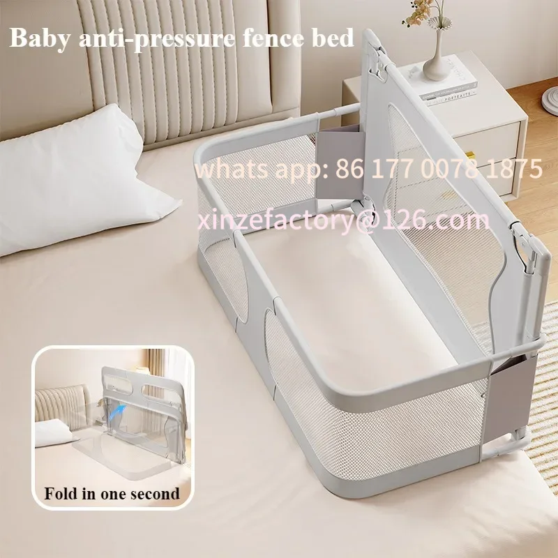 Tempat Tidur Bayi Lipat yang D - Bassinet Bedside Sleeper ulasan dan harga