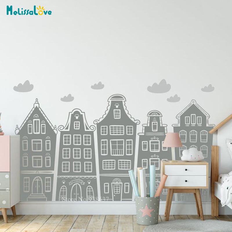 Stiker Rumah Skandinavia & Awa - Baby Nursery Package ulasan dan harga