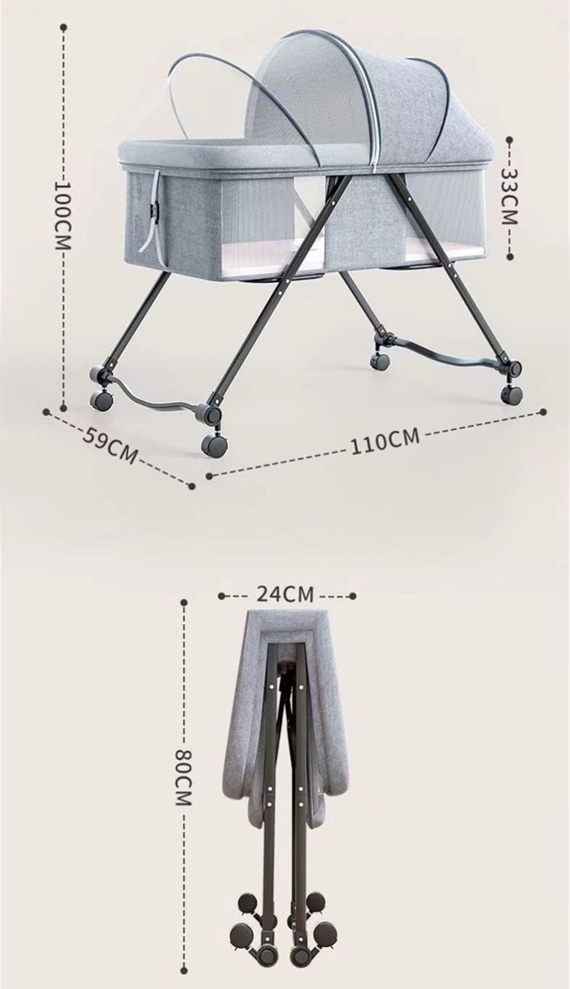 Tempat Tidur Bayi Bassinet, Te - Bassinet Bedside Sleeper ulasan dan harga
