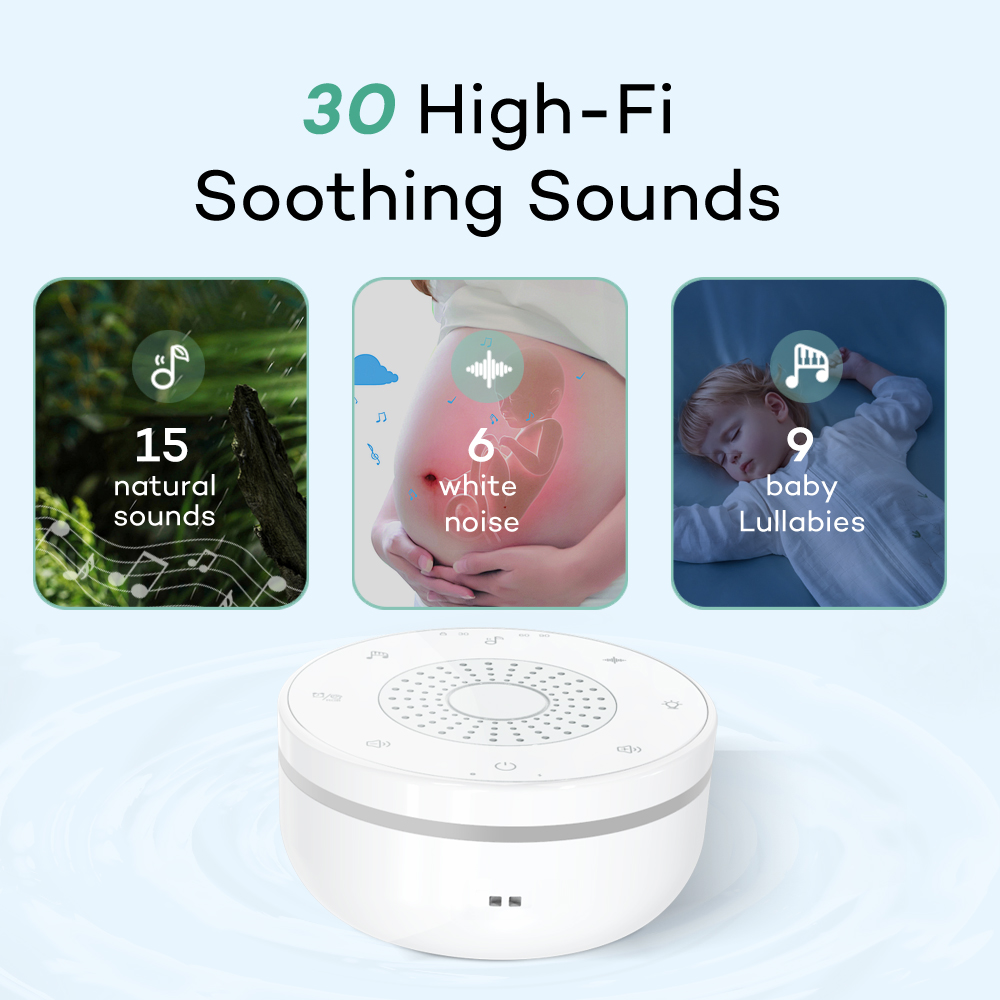 Mesin White Noise Bayi USB Isi - Baby Sound Machine White ulasan dan harga
