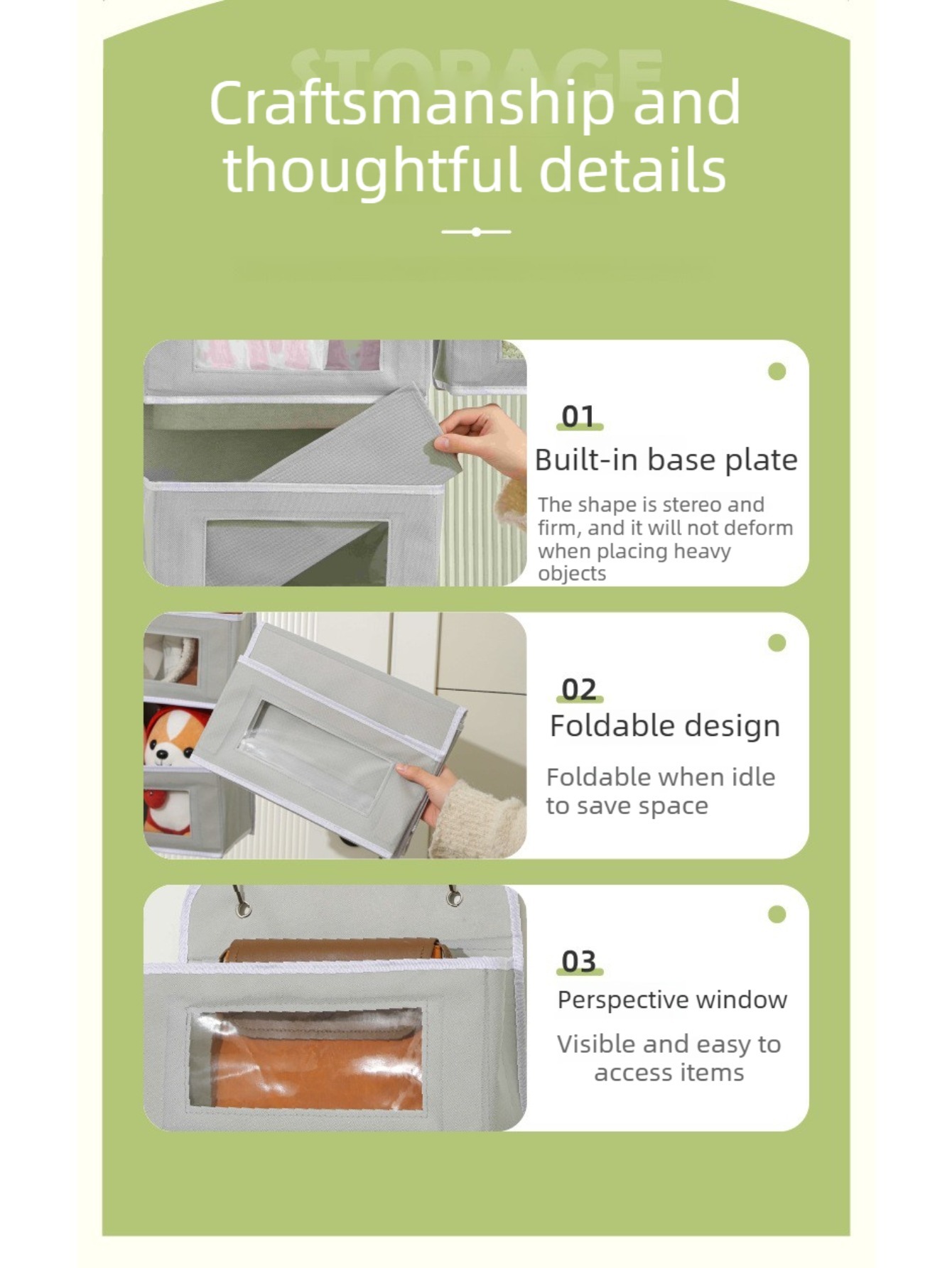 Tas Gantung Multi-Layer untuk  - Baby Nursery Hooks ulasan dan harga