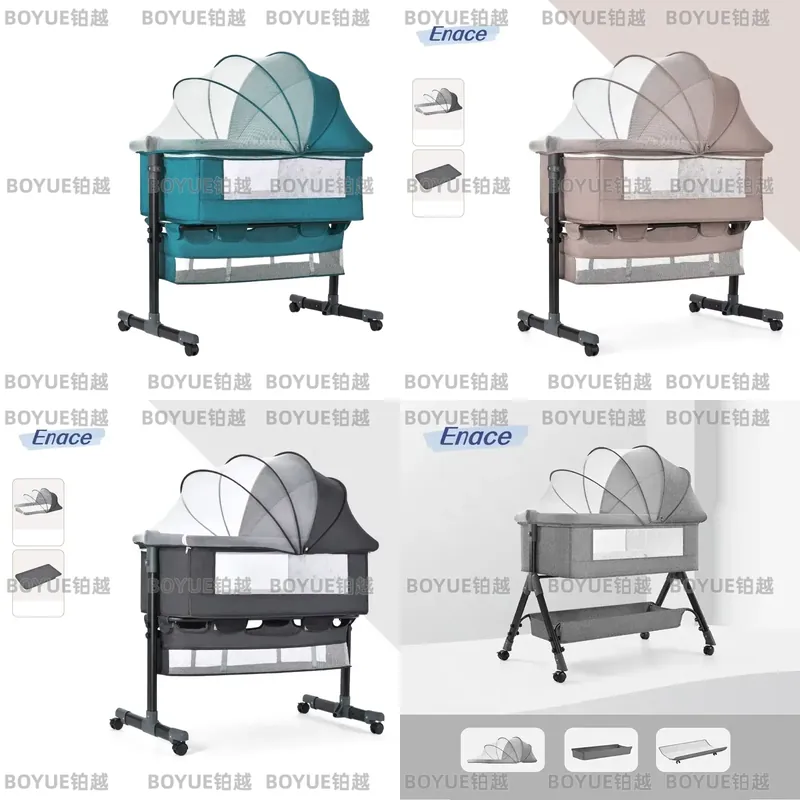 Tempat Tidur Bayi Lipat Alumin - Bassinet Bedside Sleeper ulasan dan harga