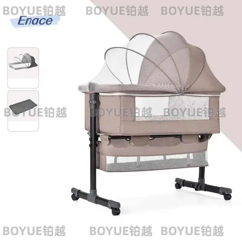 Tempat Tidur Bayi Lipat Alumin - Bassinet Bedside Sleeper ulasan dan harga