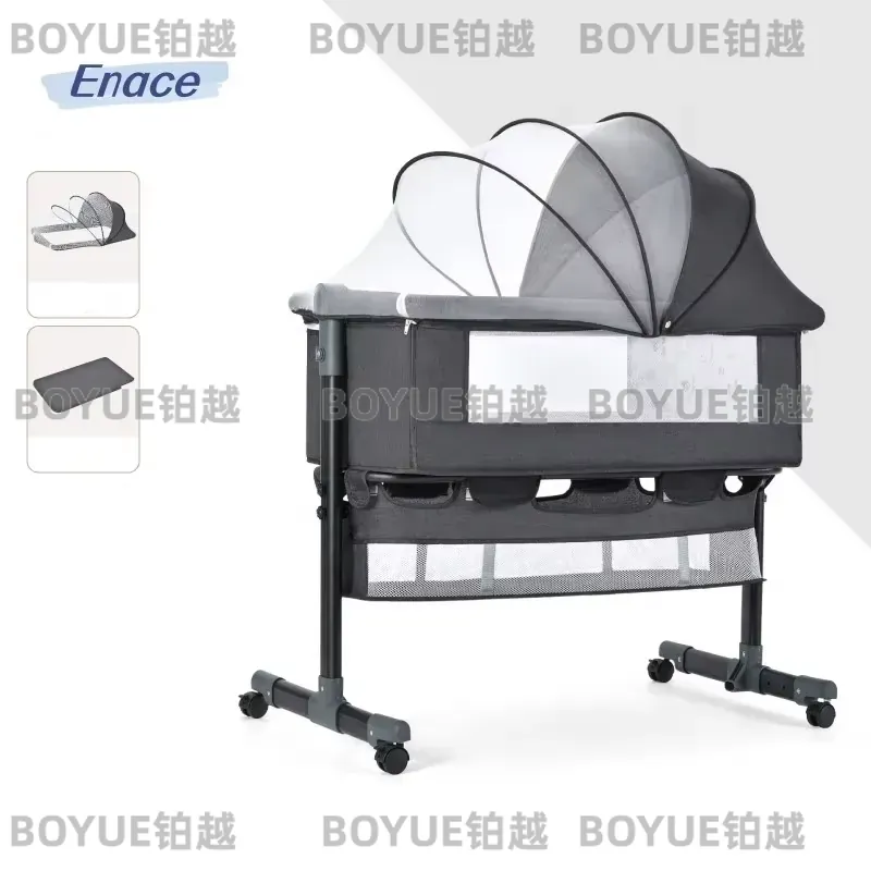 Tempat Tidur Bayi Lipat Alumin - Bassinet Bedside Sleeper ulasan dan harga