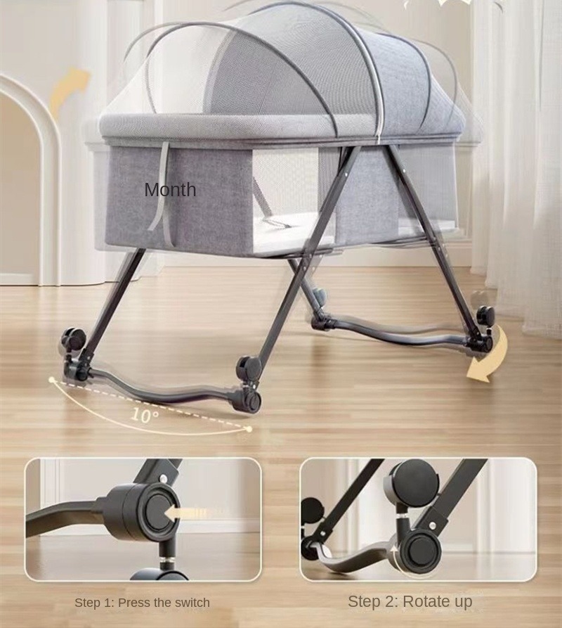 Penutup Tempat Tidur Bayi Port - Bassinet Bedside Sleeper ulasan dan harga