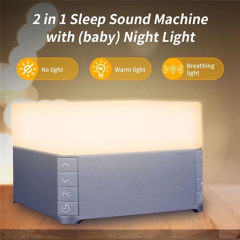 YSUN-Mesin White Noise Alat Ba - Baby Sound Machine White ulasan dan harga