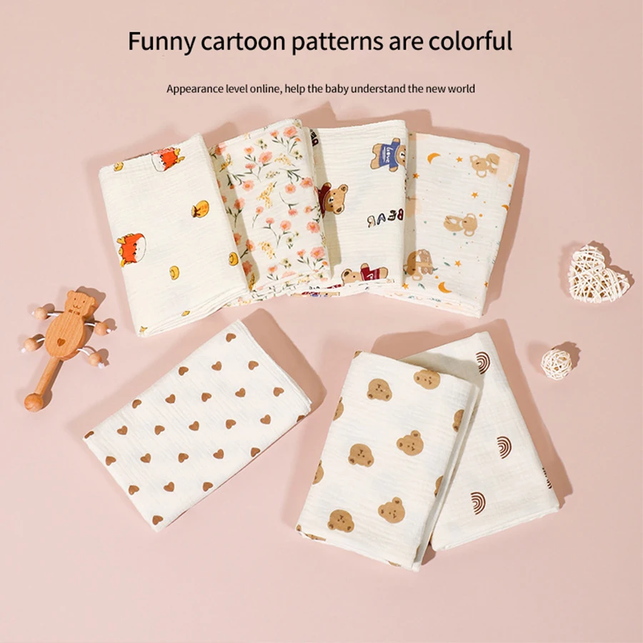2 buah selimut Muslin katun ba - Swaddle Blanket Muslin ulasan dan harga